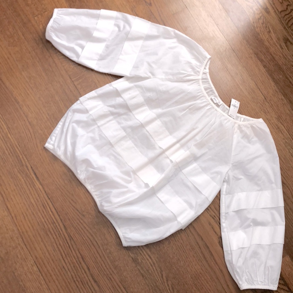 GAP off the shoulder cotton blouse - XS NWT